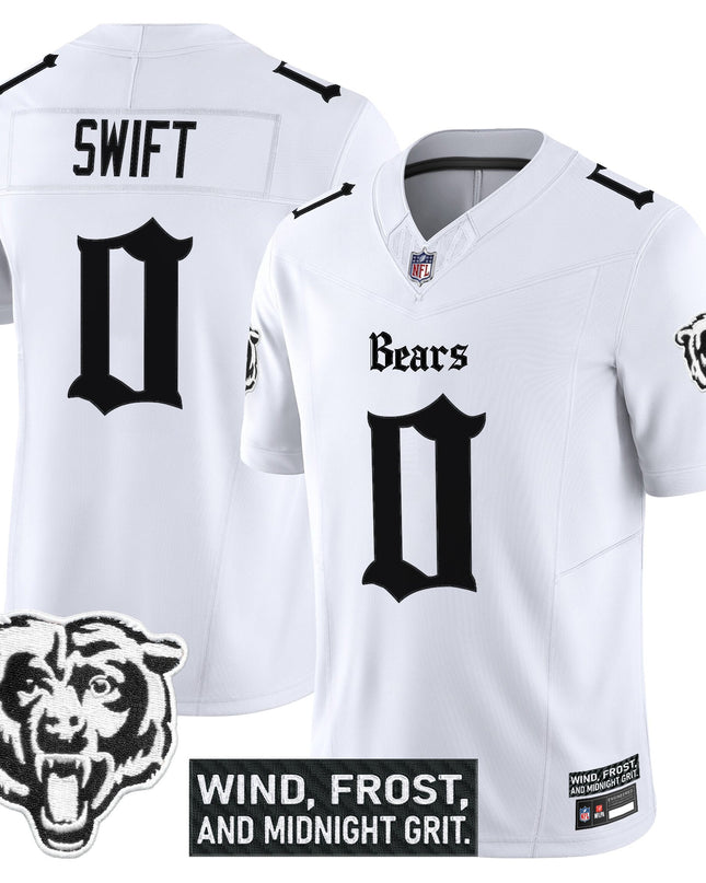 Men's Chicago Bears 'Gothic Midway Legacy' Vapor Limited Jersey - All Stitched
