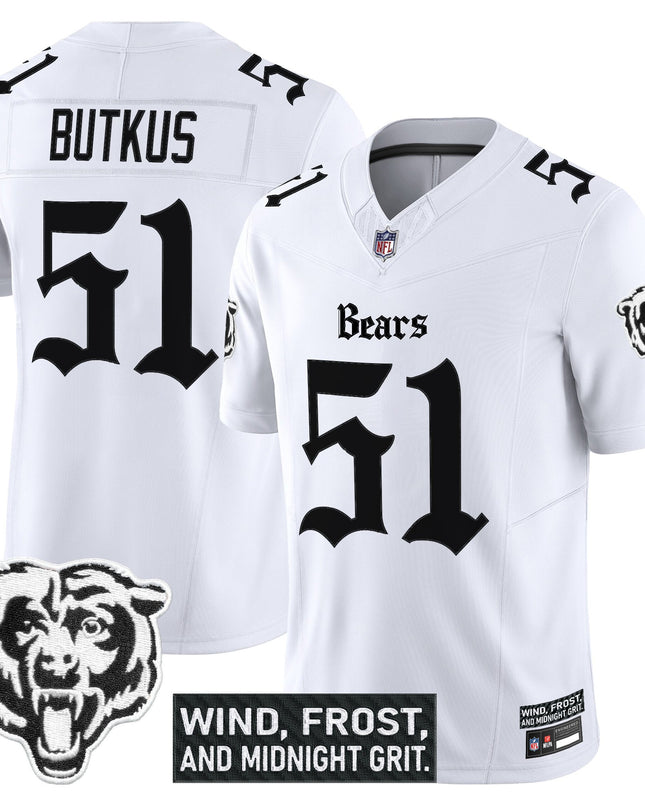 Men's Chicago Bears 'Gothic Midway Legacy' Vapor Limited Jersey - All Stitched