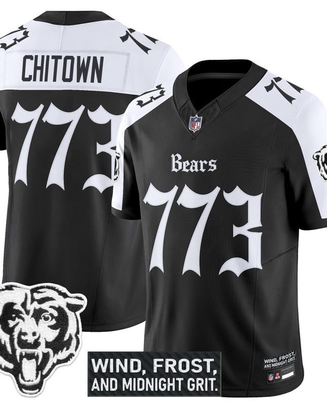Men's Chicago Bears 'Gothic Midway Legacy' Vapor Limited Jersey - All Stitched