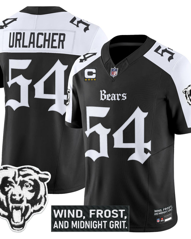 Men's Chicago Bears 'Gothic Midway Legacy' Vapor Limited Jersey - All Stitched