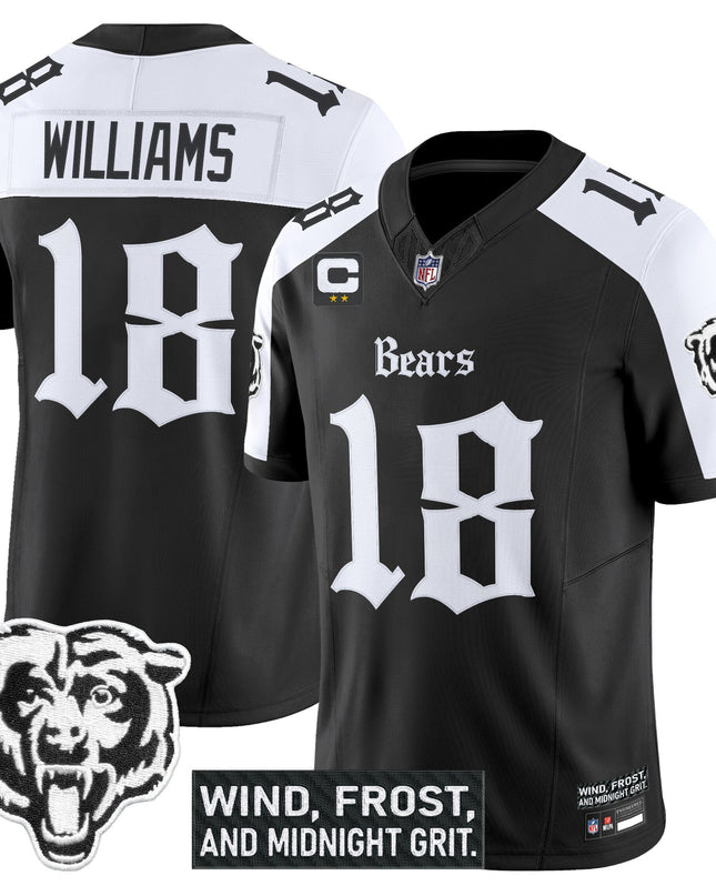 Men's Chicago Bears 'Gothic Midway Legacy' Vapor Limited Jersey - All Stitched