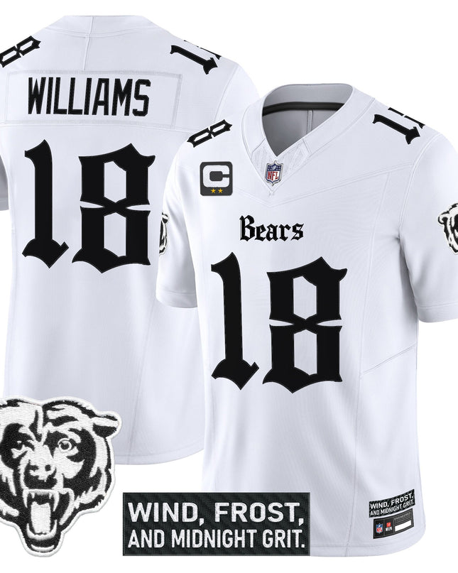Men's Chicago Bears 'Gothic Midway Legacy' Vapor Limited Jersey - All Stitched