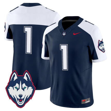 Men's UConn Huskies 2025 Vapor Limited Jersey - All Stitched
