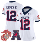 White / #12 Semper Fi / S