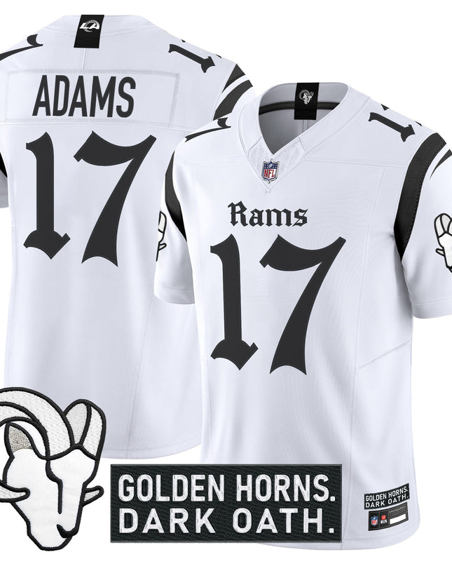 Men's Los Angeles Rams 'Gothic Horns Reforged Edition' Vapor Limited Jersey - All Stitched