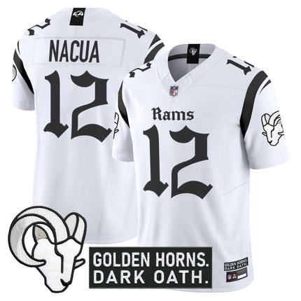 Men's Los Angeles Rams 'Gothic Horns Reforged Edition' Vapor Limited Jersey - All Stitched