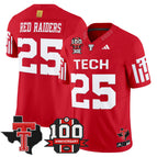 Red / #25 Red Raiders / S