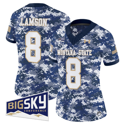 Women's Montana State Bobcats 2025 Vapor Limited Jersey - All Stitched