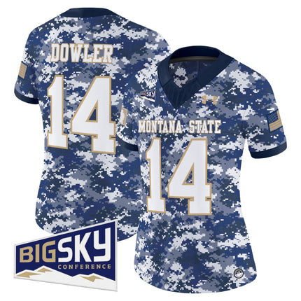 Women's Montana State Bobcats 2025 Vapor Limited Jersey - All Stitched