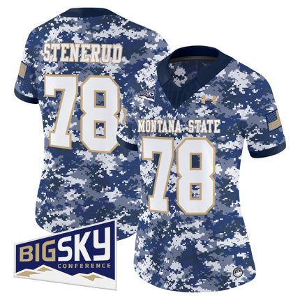 Women's Montana State Bobcats 2025 Vapor Limited Jersey - All Stitched