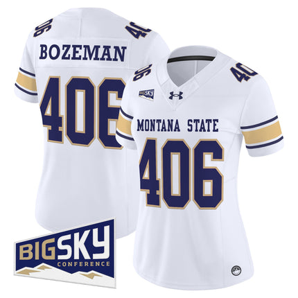 Women's Montana State Bobcats 2025 Vapor Limited Jersey - All Stitched