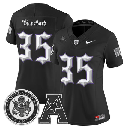 Women's Army Black Knights Honoring 250 Years Of Service And Sacrifice Vapor Limited Jersey - All Stitched