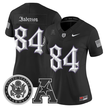 Women's Army Black Knights Honoring 250 Years Of Service And Sacrifice Vapor Limited Jersey - All Stitched