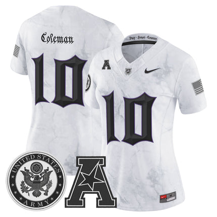 Women's Army Black Knights Honoring 250 Years Of Service And Sacrifice Vapor Limited Jersey - All Stitched