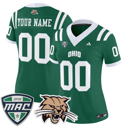 Ohio Bobcats 2025 Vapor Limited Custom Jersey - All Stitched
