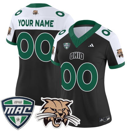 Ohio Bobcats 2025 Vapor Limited Custom Jersey - All Stitched