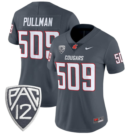 Women's Washington State Cougars 2025 Vapor Limited Jersey V2 - All Stitched
