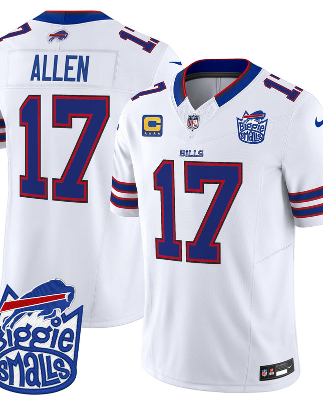 Men's Biggie Smalls × Buffalo Bills Vapor Limited Jersey - All stitched