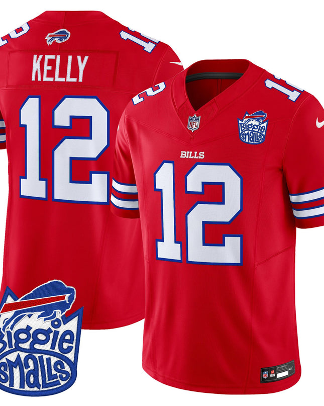 Men's Biggie Smalls × Buffalo Bills Vapor Limited Jersey - All stitched