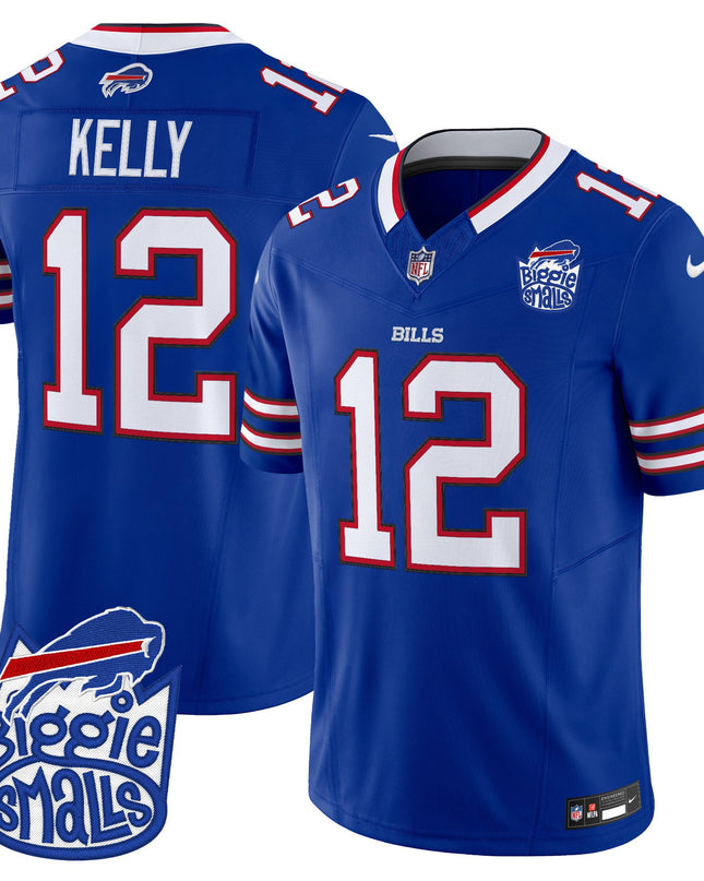 Men's Biggie Smalls × Buffalo Bills Vapor Limited Jersey - All stitched