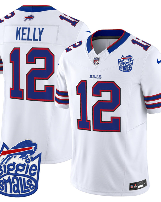 Men's Biggie Smalls × Buffalo Bills Vapor Limited Jersey - All stitched