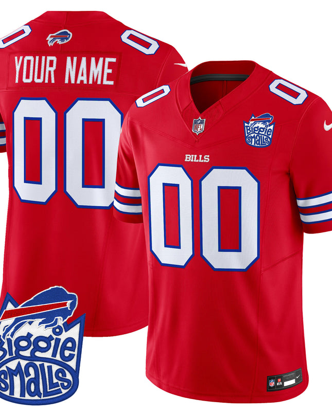 Biggie Smalls × Buffalo Bills Vapor Limited Custom Jersey - All stitched