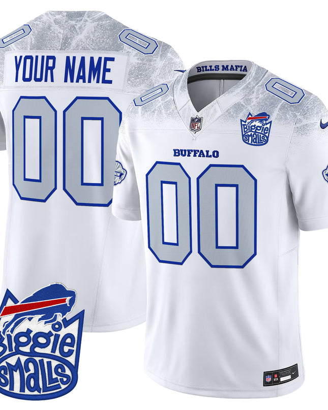 Biggie Smalls × Buffalo Bills Vapor Limited Custom Jersey - All stitched