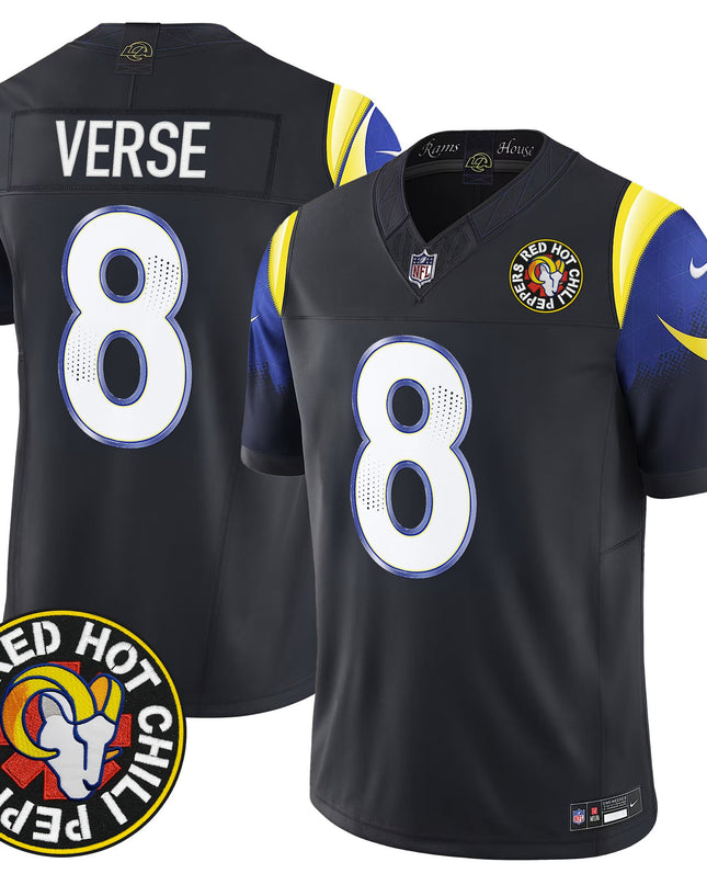Red Hot Chili Peppers x Los Angeles Rams Vapor Limited Jersey - All Stitched
