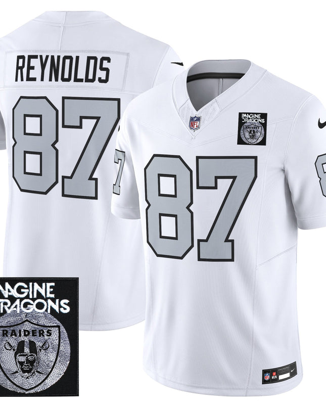 Men's Imagine Dragons x Las Vegas Raiders Vapor Limited Jersey - All Stitched