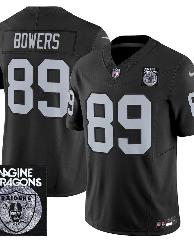 Men's Imagine Dragons x Las Vegas Raiders Vapor Limited Jersey - All Stitched