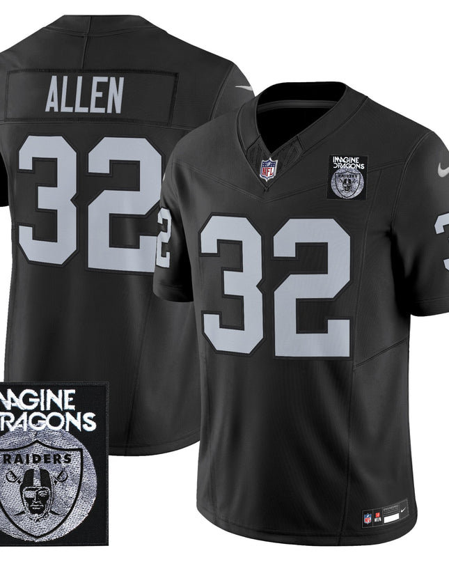 Men's Imagine Dragons x Las Vegas Raiders Vapor Limited Jersey - All Stitched
