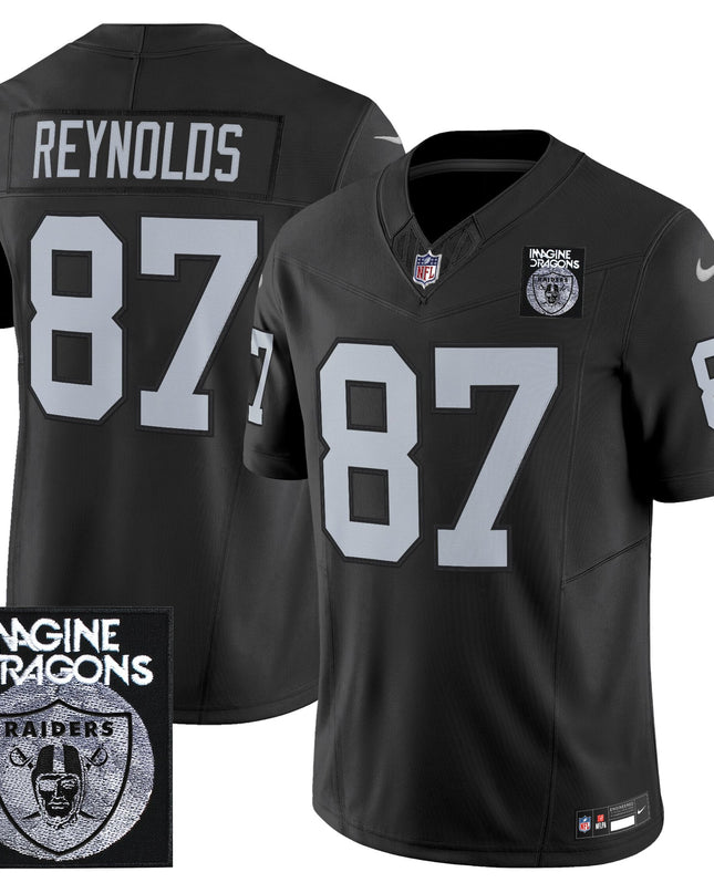 Men's Imagine Dragons x Las Vegas Raiders Vapor Limited Jersey - All Stitched