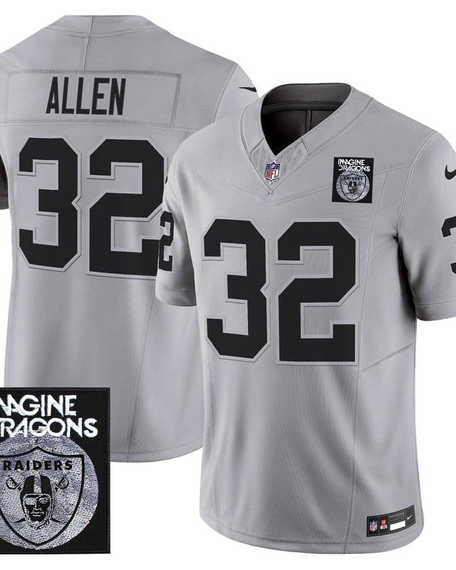 Men's Imagine Dragons x Las Vegas Raiders Vapor Limited Jersey - All Stitched