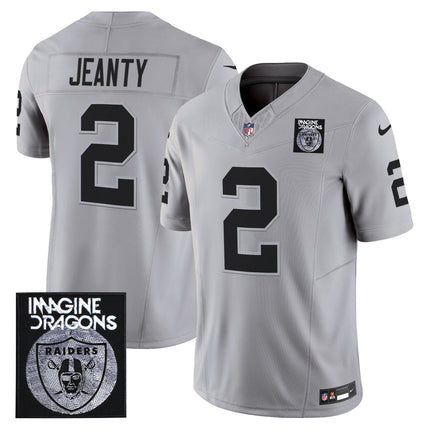 Men's Imagine Dragons x Las Vegas Raiders Vapor Limited Jersey - All Stitched