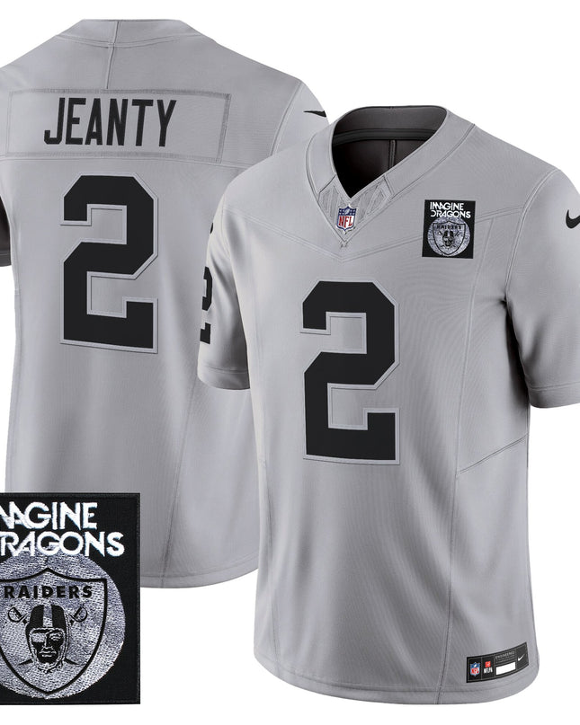 Men's Imagine Dragons x Las Vegas Raiders Vapor Limited Jersey - All Stitched