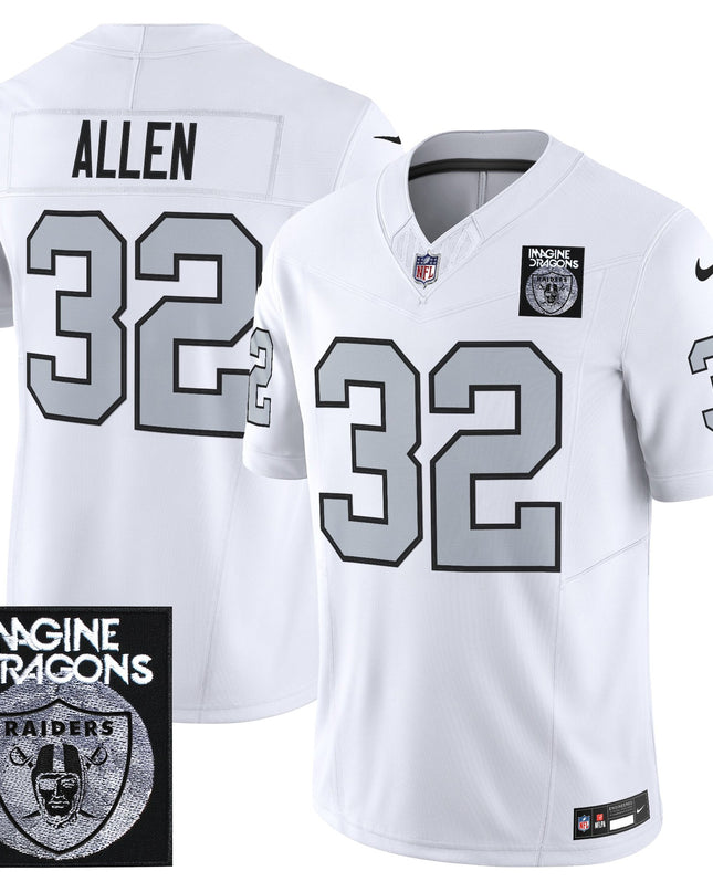 Men's Imagine Dragons x Las Vegas Raiders Vapor Limited Jersey - All Stitched