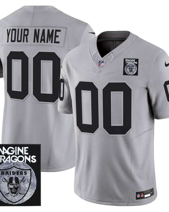 Imagine Dragons x Las Vegas Raiders Vapor Limited Custom Jersey - All Stitched