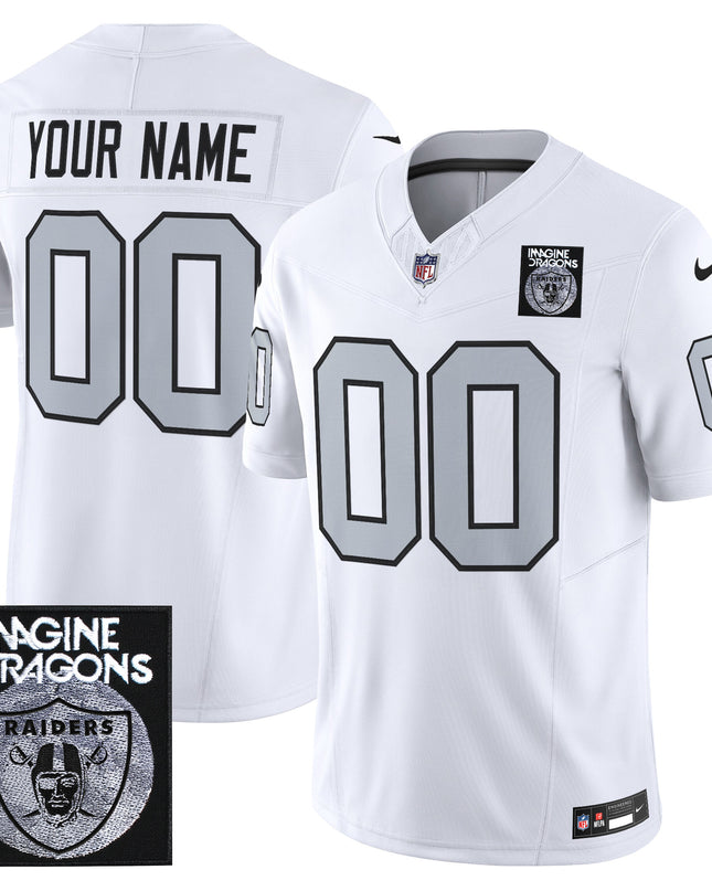 Imagine Dragons x Las Vegas Raiders Vapor Limited Custom Jersey - All Stitched