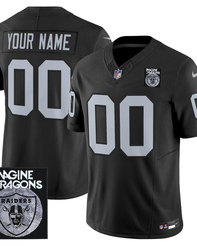 Imagine Dragons x Las Vegas Raiders Vapor Limited Custom Jersey - All Stitched