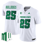 White / #25 Bulldogs / S