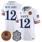 White / #12 Beat Army / S