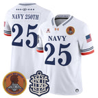 White / Navy 250th / S