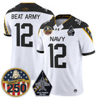 White / #12 Beat Army / S