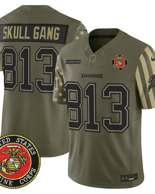 Men's Tampa Bay Buccaneers x U.S. Military Veteran Vapor Limited Jersey - All Stitched