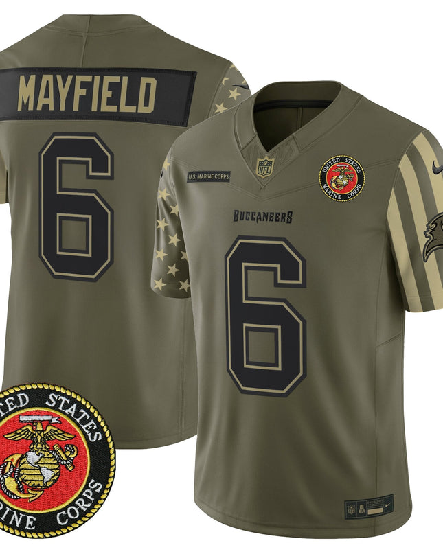 Men's Tampa Bay Buccaneers x U.S. Military Veteran Vapor Limited Jersey - All Stitched