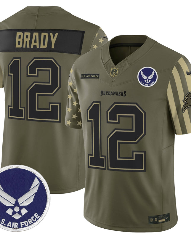 Men's Tampa Bay Buccaneers x U.S. Military Veteran Vapor Limited Jersey - All Stitched