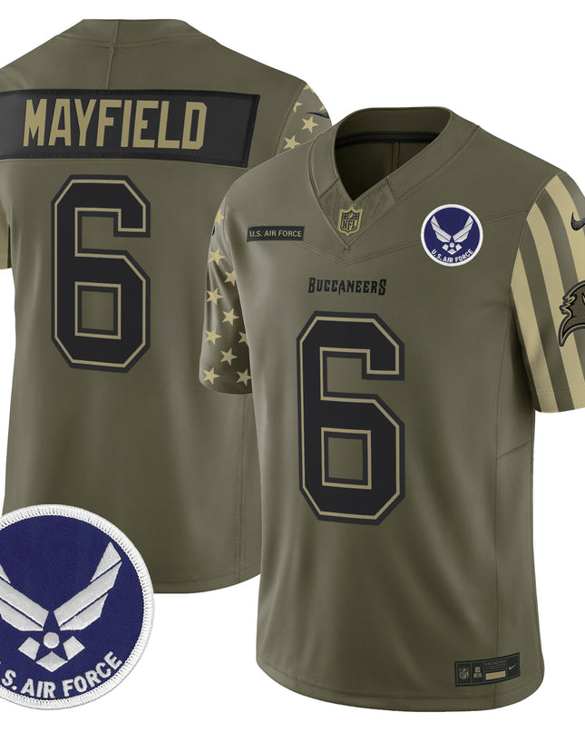 Men's Tampa Bay Buccaneers x U.S. Military Veteran Vapor Limited Jersey - All Stitched