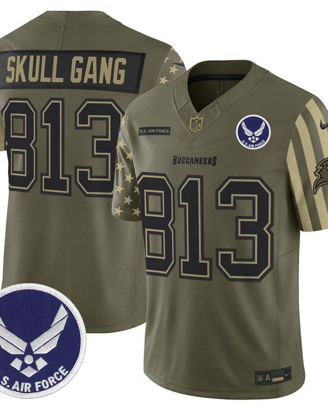 Men's Tampa Bay Buccaneers x U.S. Military Veteran Vapor Limited Jersey - All Stitched