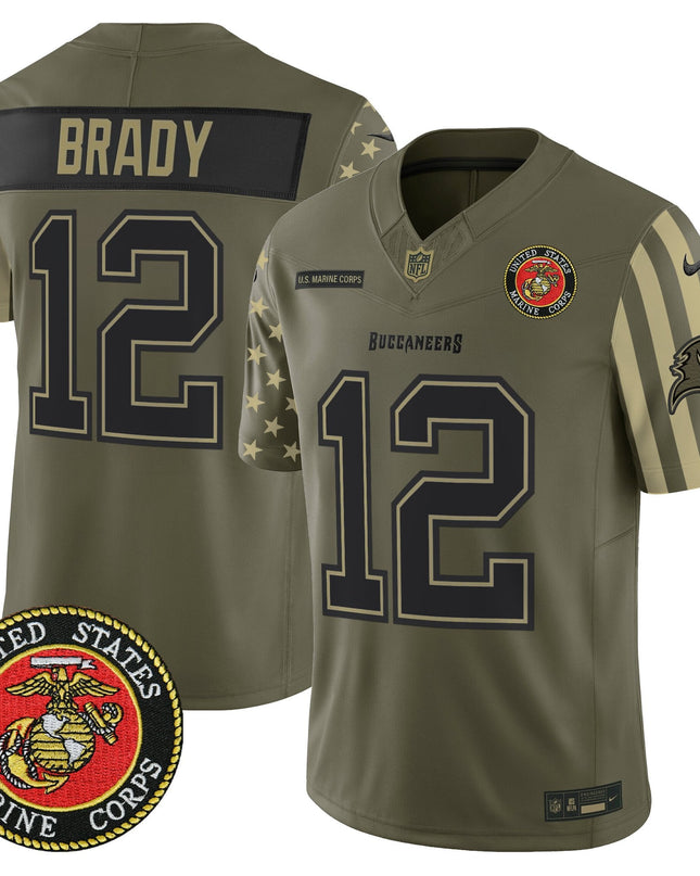 Men's Tampa Bay Buccaneers x U.S. Military Veteran Vapor Limited Jersey - All Stitched