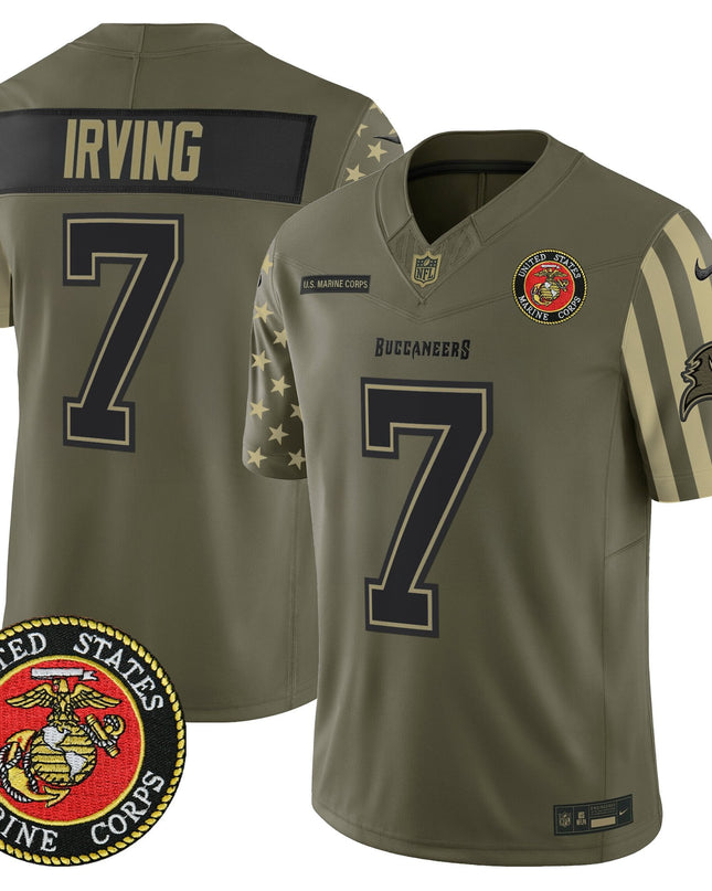 Men's Tampa Bay Buccaneers x U.S. Military Veteran Vapor Limited Jersey - All Stitched
